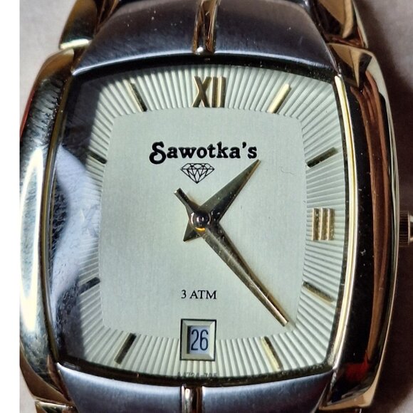 Sawotka's two - Tone Stainless Steel Design Quartz Movement - Picture 6 of 9